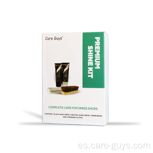 Kit de brillo de zapato de zapato premium Protect Shoe Shoe Kit